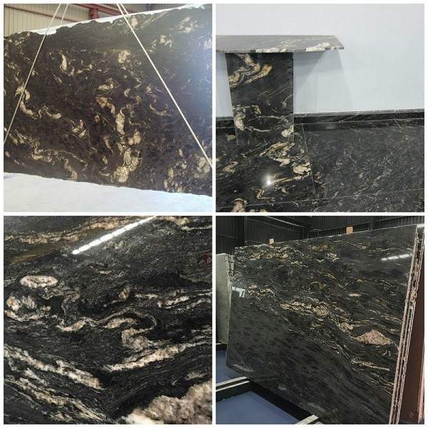 Titanium Granite Bathroom Kitchen Countertops